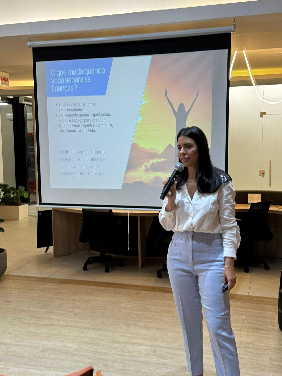 Palestra sobre separação financeira - Momento 2